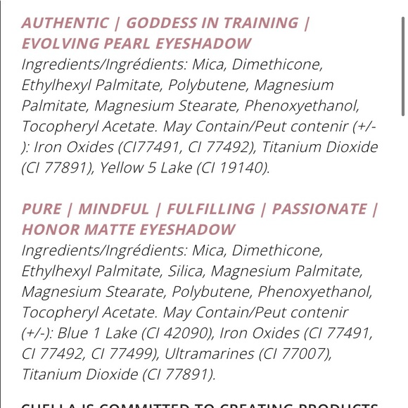 Chela Divine Purpose Eyeshadow Palette Limited Edition with travel Ipsy bag - Picture 4 of 14